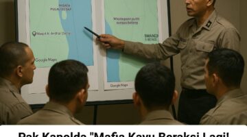 Hutan Lindung Margasatwa Meranti, Diduga Jadi Ladang Ilegal logging