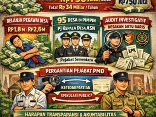 Publik Soroti Dana BERMASA, Validitas Laporan Keuangan Desa Bengkalis Dipertanyakan