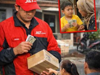 Diduga Ambil Uang Anak Kecil Saat Antar Paket, Kurir J&T Pekanbaru Jadi Sorotan