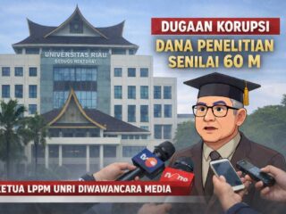 Kabut Transparansi Dana Penelitian Rp60 Miliar di UNRI, Dugaan Korupsi Kian Mengemuka.