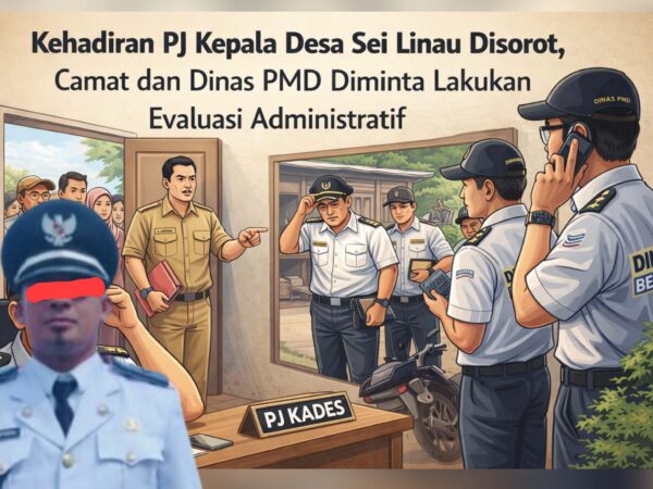Kehadiran PJ Kepala Desa Sei Linau Disorot, Camat dan Dinas PMD Diminta Lakukan Evaluasi Administratif