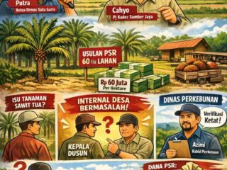 PSR Desa Sumber Jaya Disorot, Pj Kades Desa Sumber Jaya Akui Tak Pernah Terima Laporan Kadus soal Usulan ±60 Hektare Lahan 