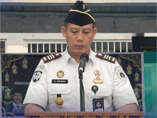 Penyerahan Remisi Khusus Idul Fitri di Rutan Kelas IIB Siak Sri Indrapura