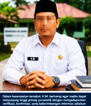 Kepsek Angkat Bicara, Tudingan Hubungan Gelap Disebut Tidak Benar