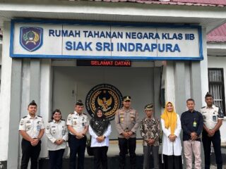 Kunjungan ke Rutan Siak, Bupati Serap Aspirasi dan Beri Motivasi Warga Binaan