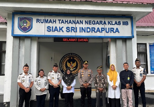 Kunjungan ke Rutan Siak, Bupati Serap Aspirasi dan Beri Motivasi Warga Binaan